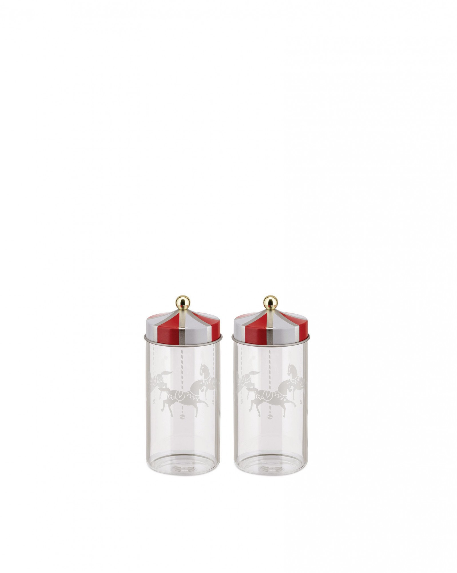 Набор из 2 контейнеров для специй Alessi Circus MW68