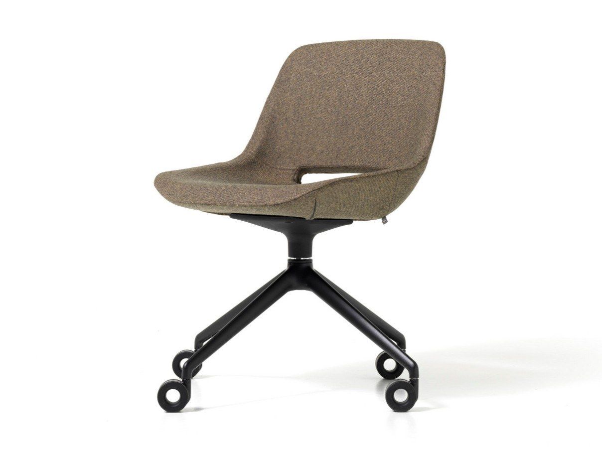 Офисное кресло из ткани с 4 спицами Diemme Clea ARCH-00023273 - Вид №1