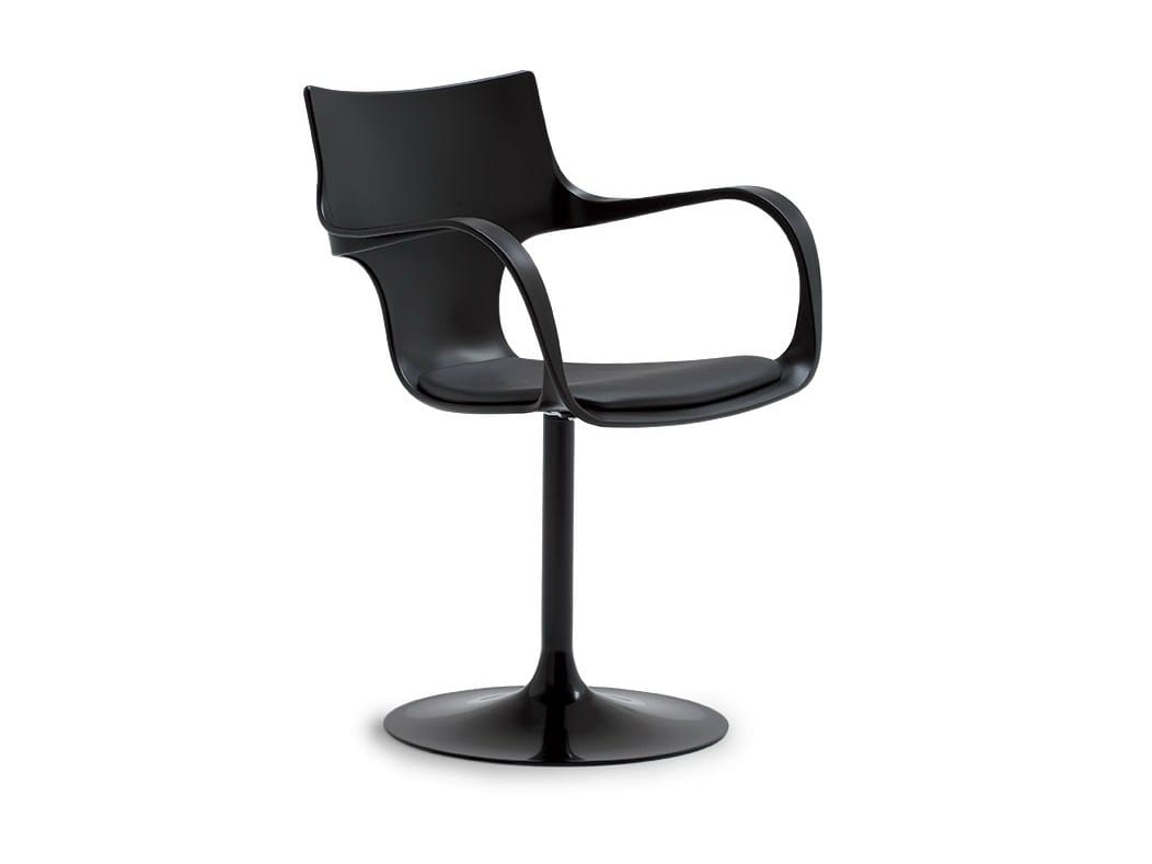 Вращающееся кресло из полипропилена Sovet Italia флейта ARCH-00143654 - Вид №6