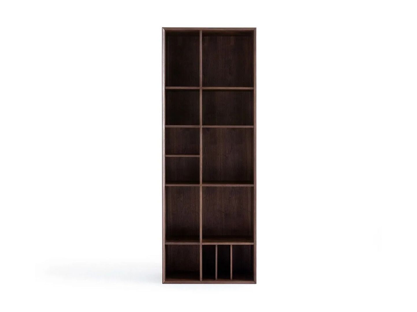 Секционный книжный шкаф из шпона AMPM Mikube ARCH-00009674