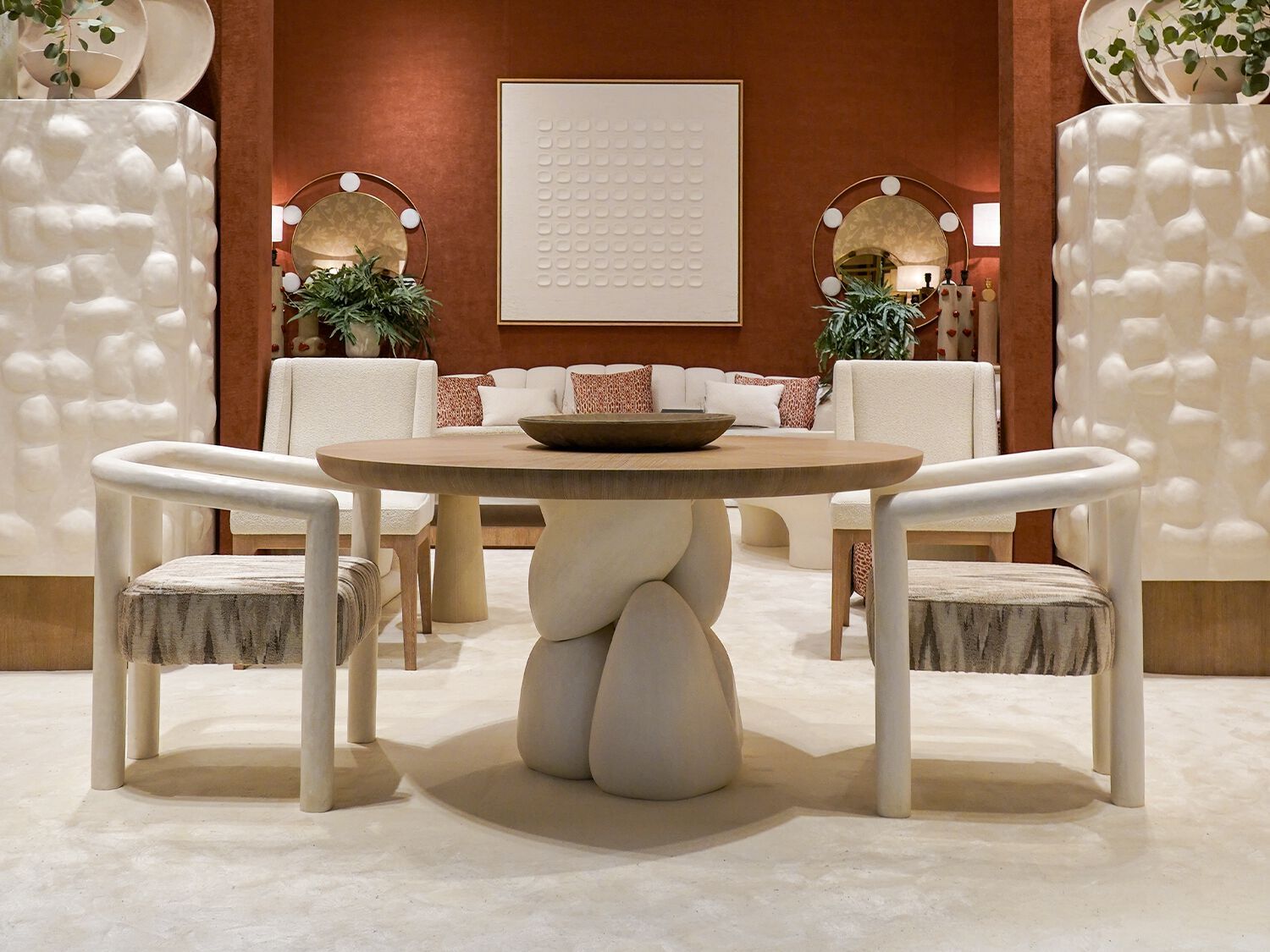 Круглый дубовый обеденный стол JOSÉ LEITE DE CASTRO Fred ARCH-00085178