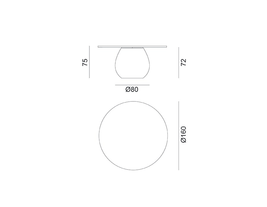 Gervasoni Круглый стол Next / spin sun-id-1408942 - Вид №5