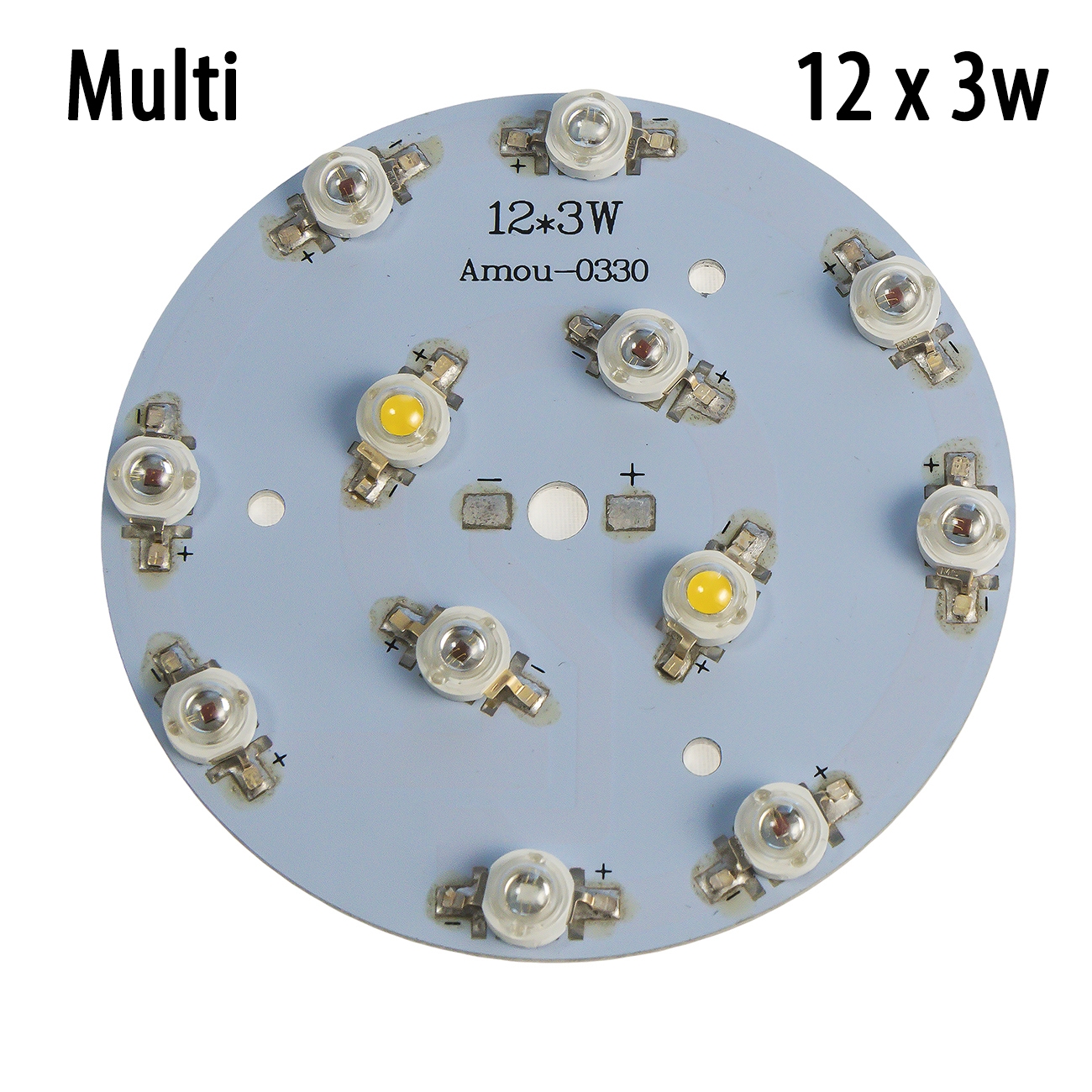 1407 Модуль 12x3 Ватт Мультиспектр 660+450+2800K+740nm LAB.Space 