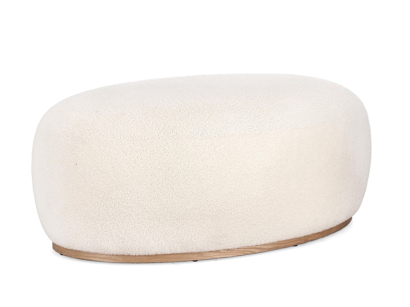 Овальный пуф из ткани BIZZOTTO BLERINA ARCH-00133435