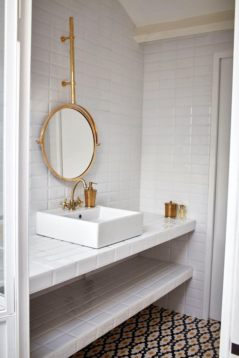 DCW éditions Круглое настенное зеркало для ванной Mbe sun-id-1466465 - Вид №5