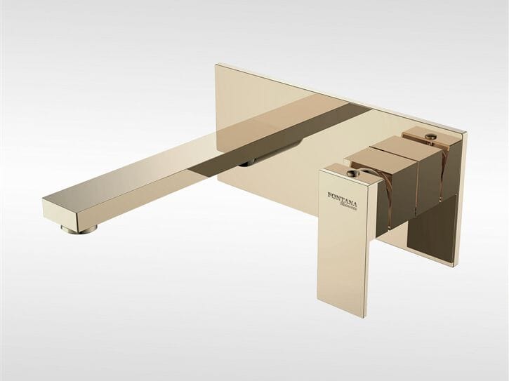 Однорычажный настенный смеситель для раковины Fontana Showers блеск ARCH-00084765