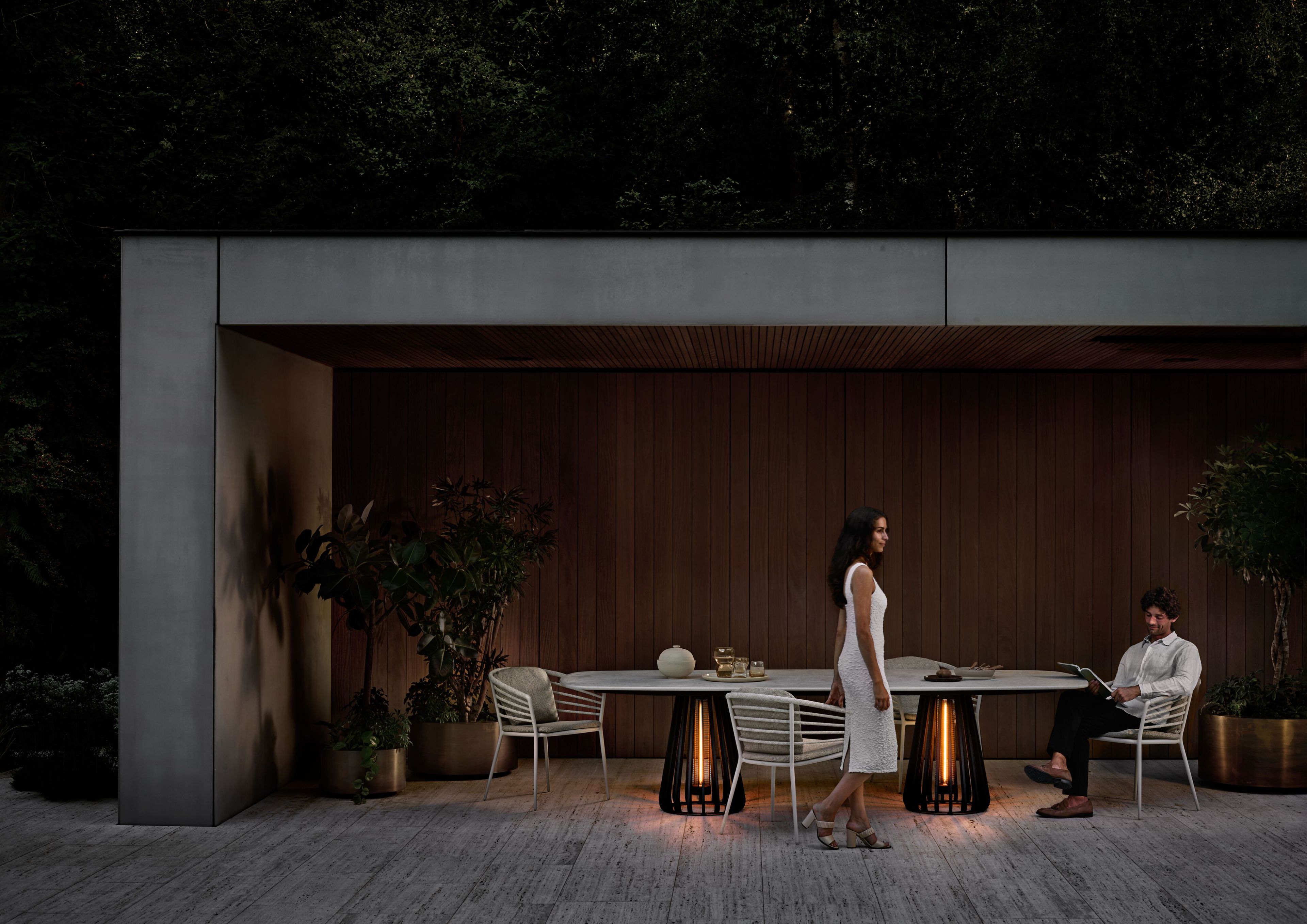 Керамический прямоугольный садовый стол Royal Botania Furniz ARCH-00084911 - Вид №7