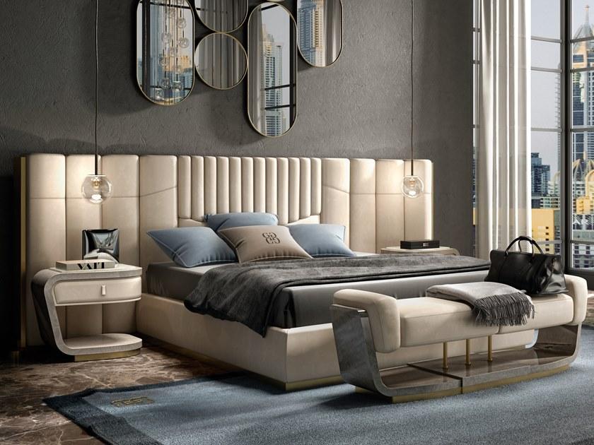 Grilli Двуспальная кровать с мягким изголовьем Prisma 840301/-05 - Вид №2