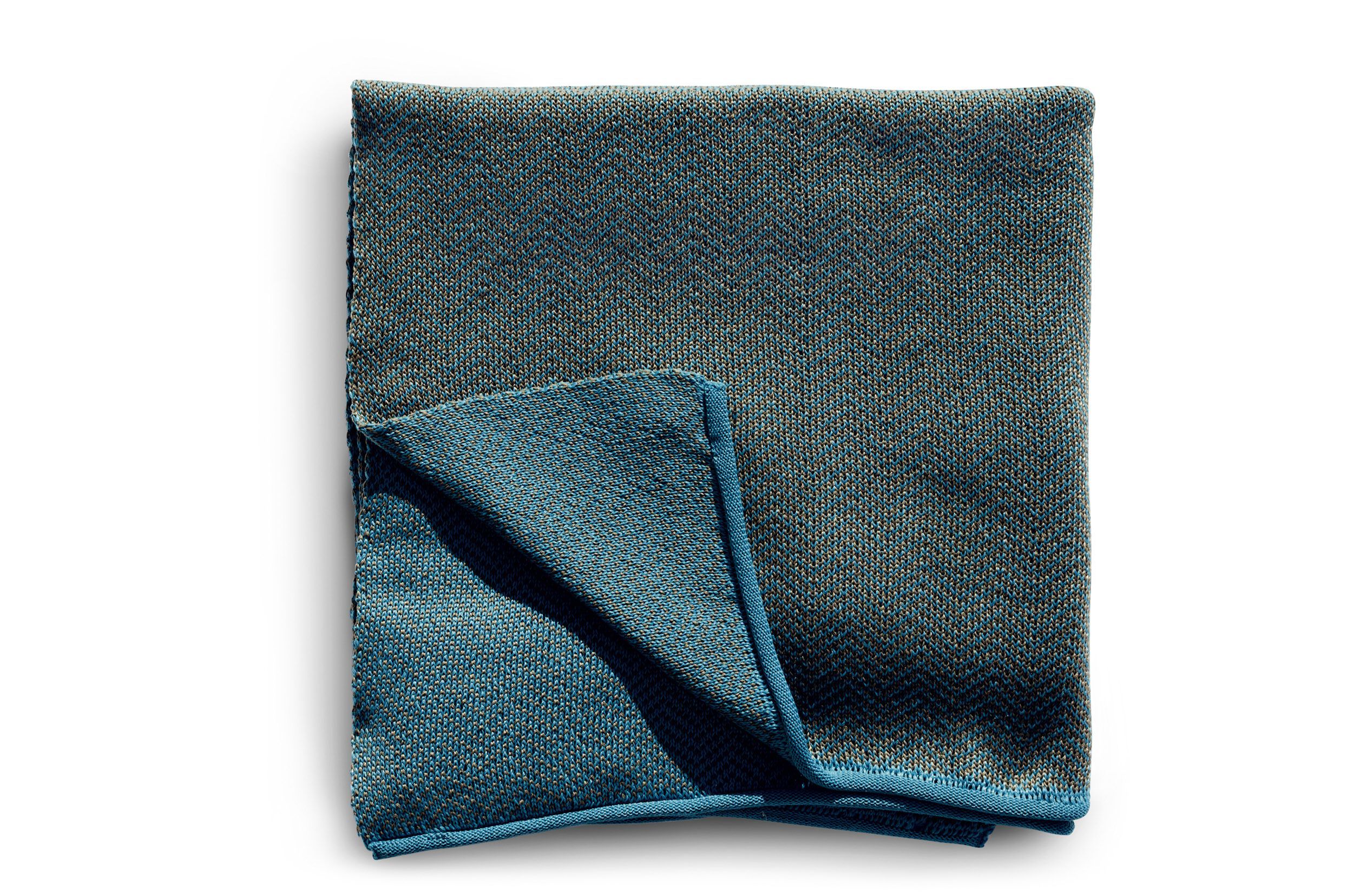 Однотонный плед из синтетического волокна Varaschin текстура ARCH-00020196 - Вид №1