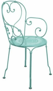 Fermob Садовый стул из стали с подлокотниками 1900 2202