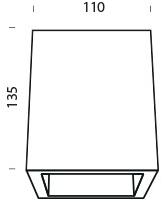 GESSO Потолочный светильник из гипса  750q  - Вид №3