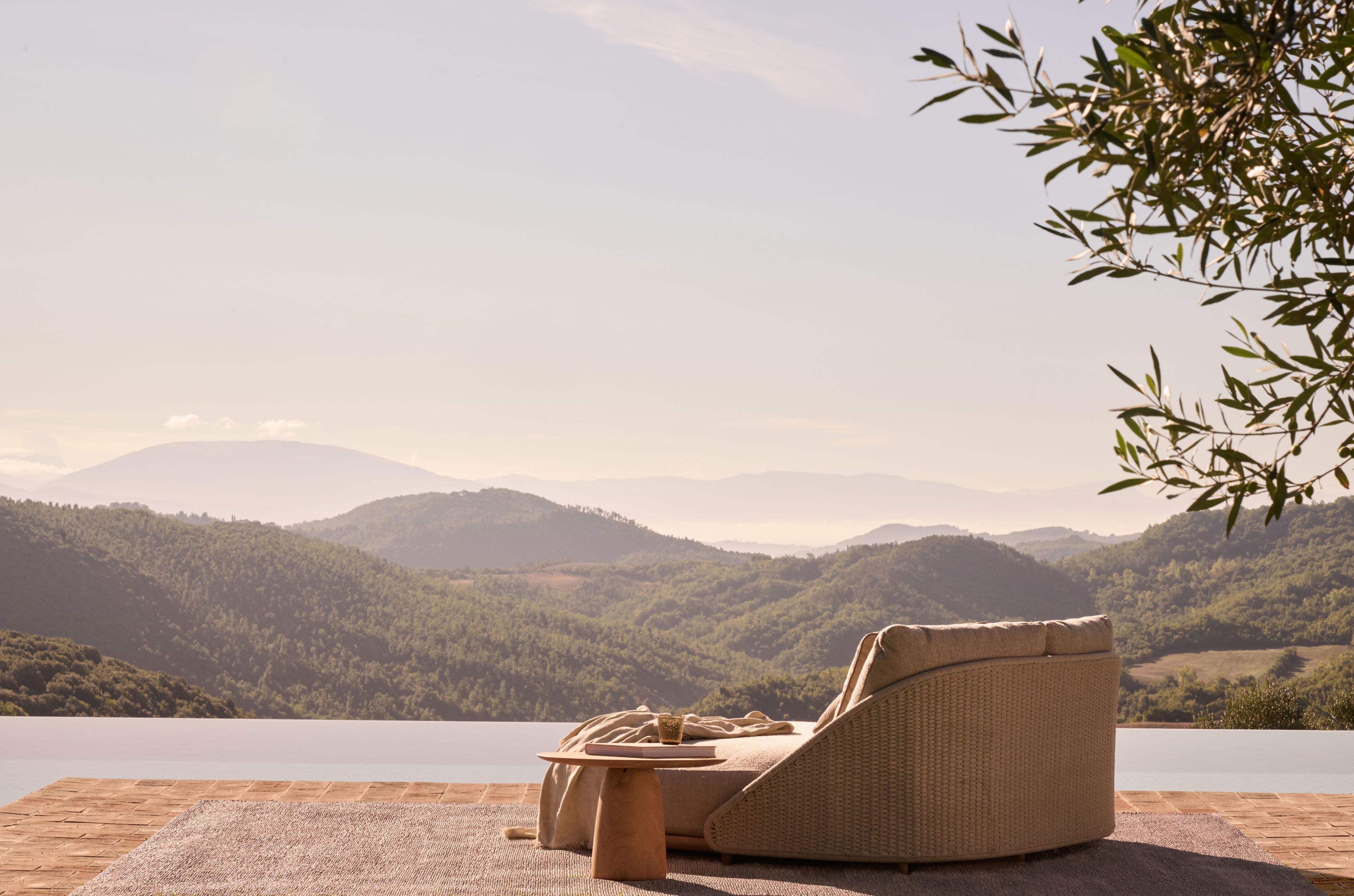 2-местный садовый диван из Tricord® и тика TRIBÙ Elio ARCH-00147714 - Вид №4