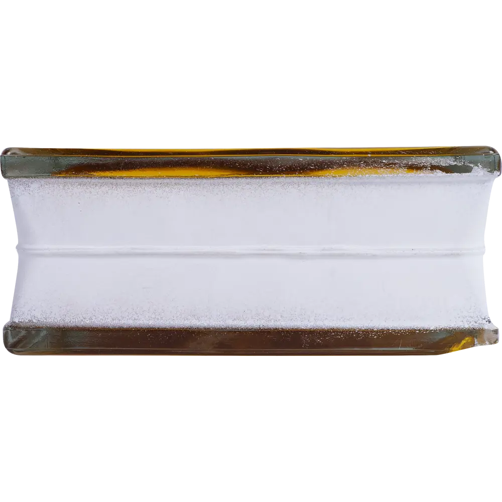 Стеклоблок Богема Волна цвет ярко-медовый VITRABLOCK STLM-2104952 - Вид №1