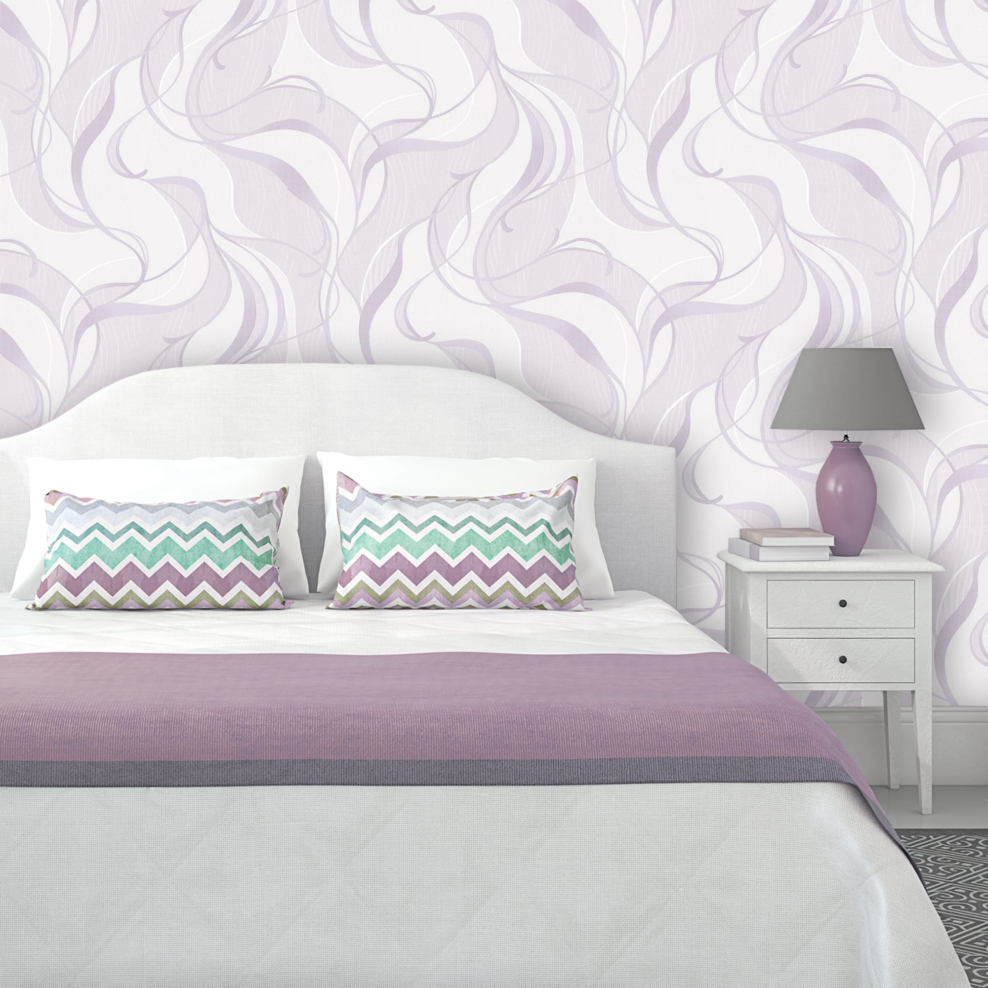 82938300 Обои бумажные серые 0.53 м 323-06 Тренд Santreyd  - Вид №3