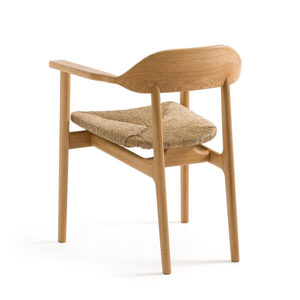 Стул из дуба и соломы с подлокотниками AMPM ARIÉ ARCH-00120275 - Вид №2
