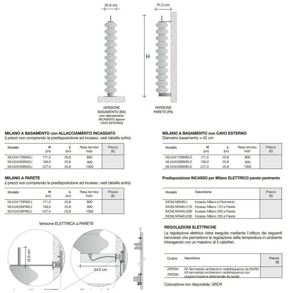 Tubes Radiatori Вертикальный напольный радиатор Elements sun-id-1499876 - Вид №6