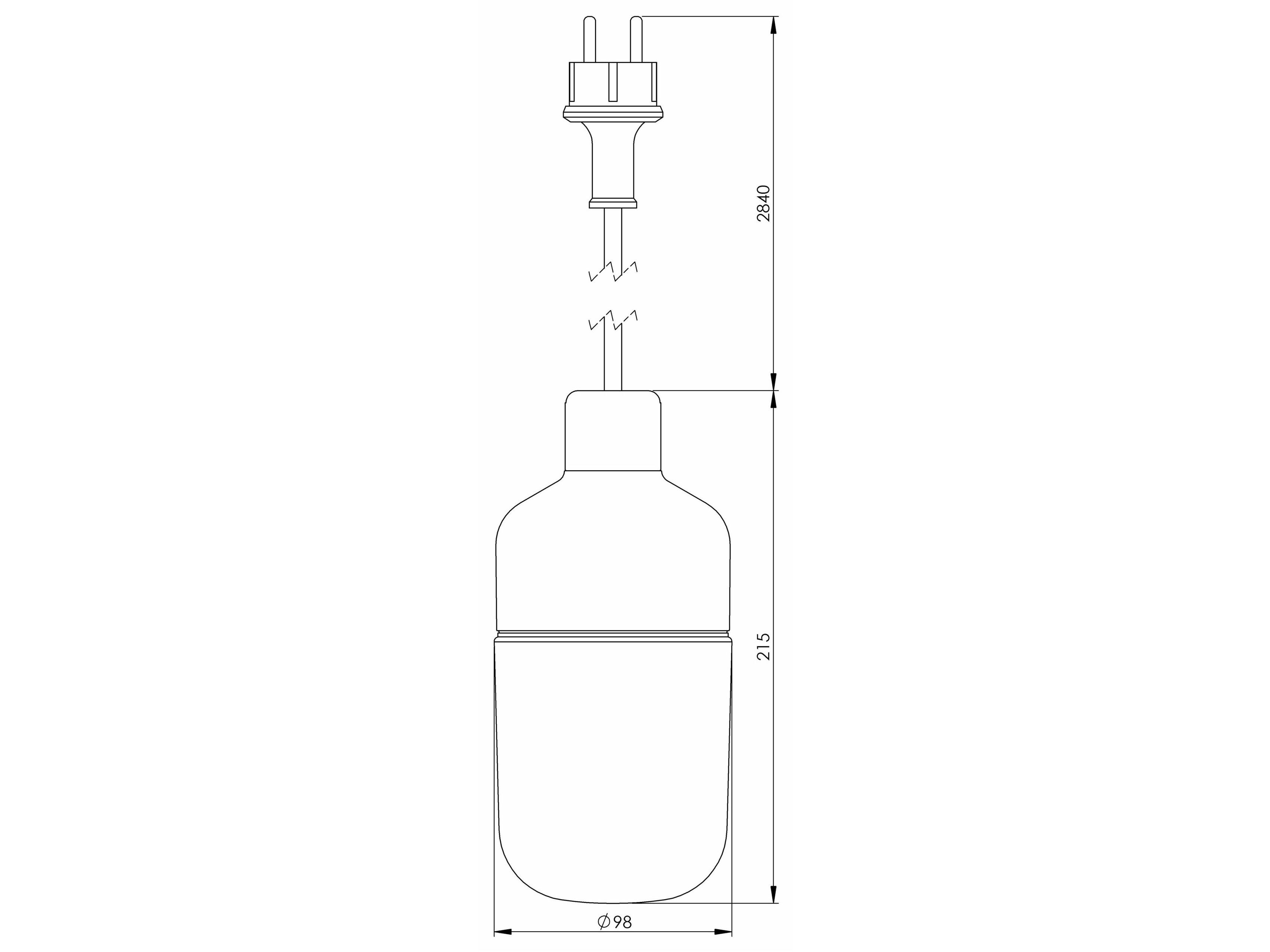 Китай и стекло открытый подвесной светильник Ifö Electric Ohm ARCH-00036958 - Вид №4