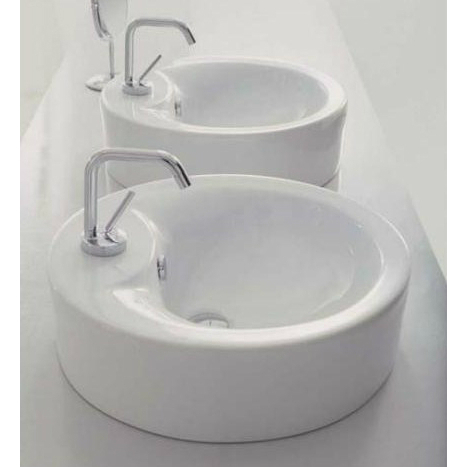 19013 Накладная раковина на столешницу  овальная Ceramica Hidra  - Вид №3