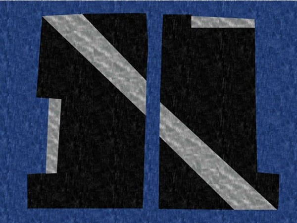 Прямоугольный ковер ручной работы Deirdre Dyson BI LINE ARCH-00067850 - Вид №1