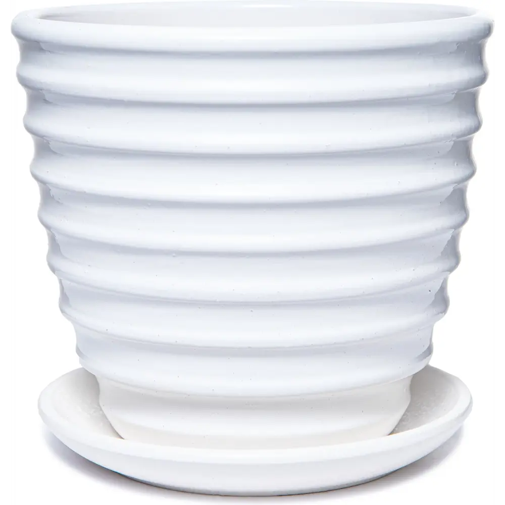 Santreyd Горшок «Хельсинки» — керамический кашпо с рельефной текстурой 82836499 STLM-0036702