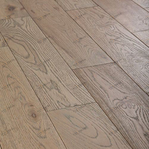 Массивная доска Deker Фьорд Дуб с брашью (Текстурированная) 300-1200х120 мм 2600300624