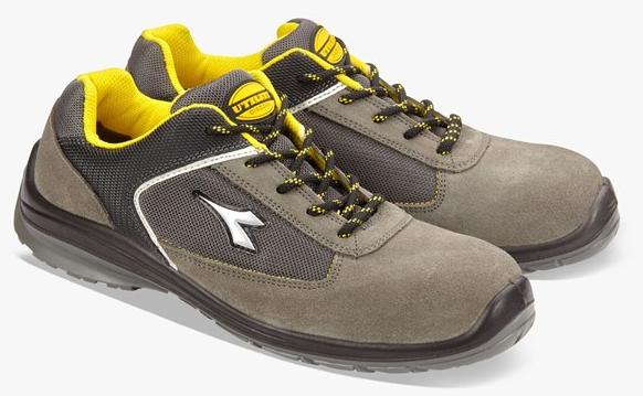 DIADORA UTILITY Низкие защитные туфли из замшевой кожи теленка D-blitz low s1p src sun-id-1439148 - Вид №3