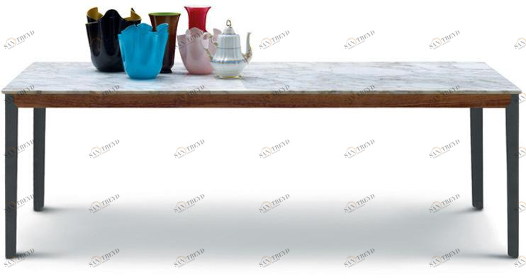 arflex Прямоугольный мраморный стол Hug sun-id-1463041