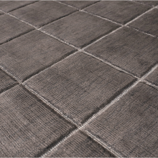 Ковер Gride, 200х300 см, стальной Carpet Decor C1094 - Вид №2