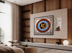 Декоративная металлическая панель