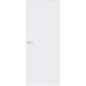 Дверь межкомнатная глухая Invisible 90x200 см левая под покраску (с замком) 85599875 STLM-2016793