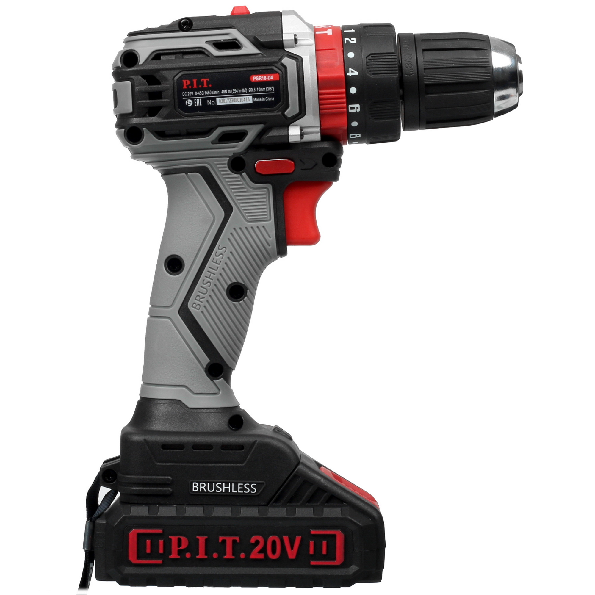 Дрель-шуруповерт PIT PSR18-D4 9040278 STDN-0115488 - Вид №2