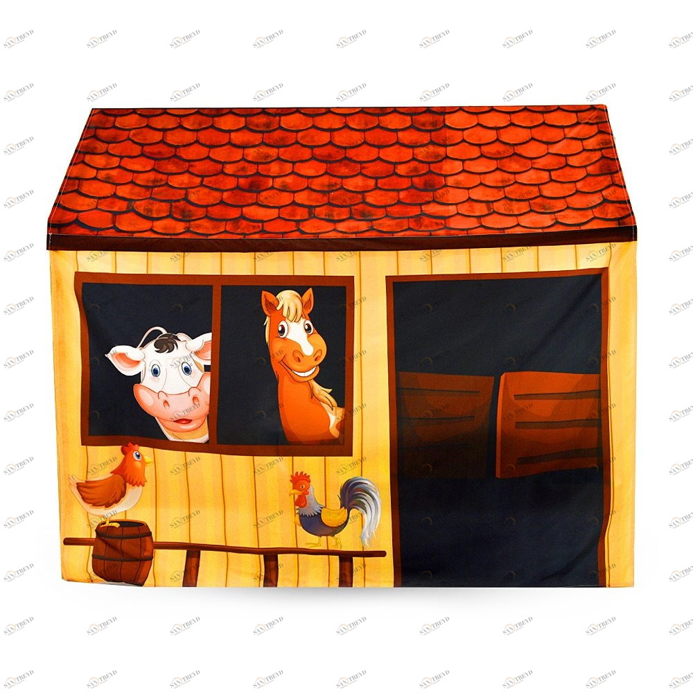 Накидка для кровати-домика Svogen игровая "Ферма" БЕЛЬМАРКО  00-3873221 Желтый Santreyd 