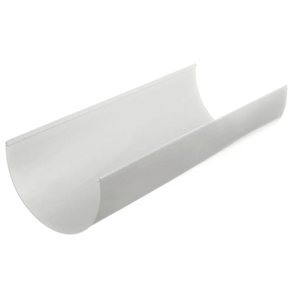 81930163 Желоб водосточный Dacha 120 мм 2 м белый STLM-1019080 DÖCKE 