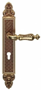 LINEA CALI' Ручка из хромированной латуни на пластине Soleil