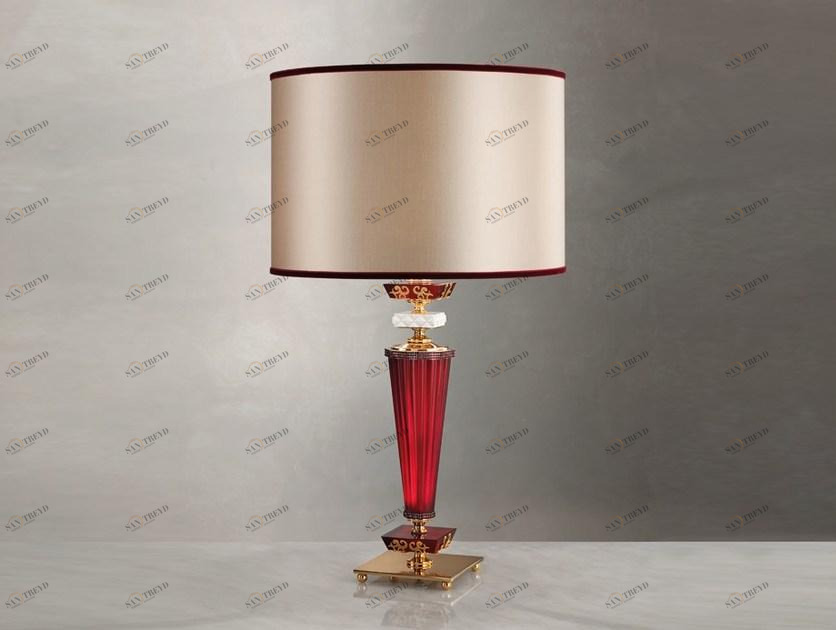 Euroluce Lampadari Настольная лампа с кристаллами swarovski® Museum sun-id-1503890