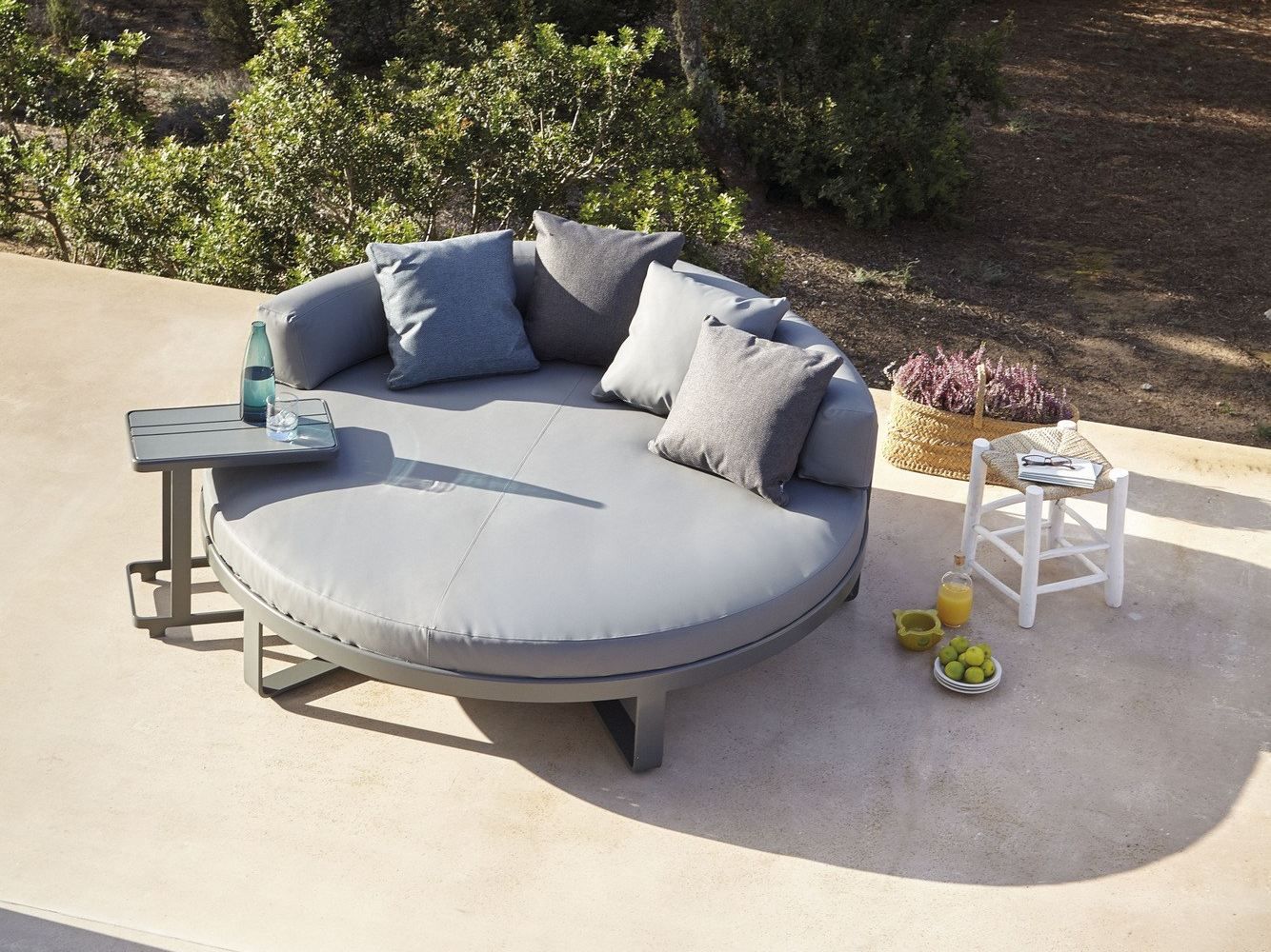 Алюминиевая круглая Садовая кровать с термокрытием GANDIABLASCO ARCH-00120301 - Вид №2