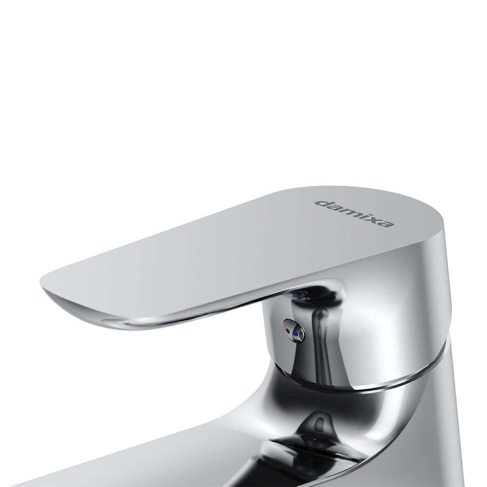 770300000 смеситель для умывальника без дк с гигиеническим душем Damixa Origin Bit  - Вид №5