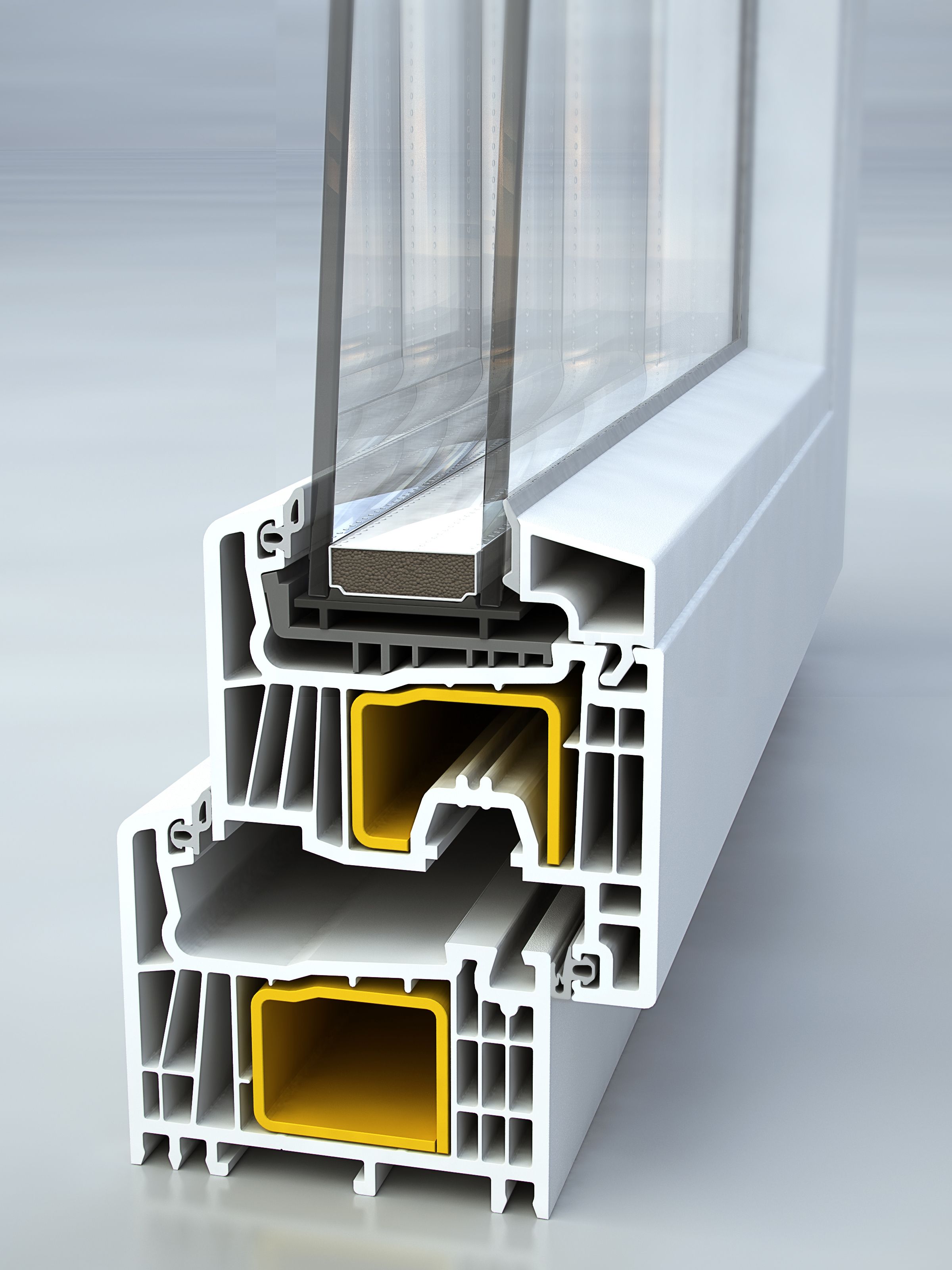 Окно из ПВХ с двойным остеклением NURITH DOMUS ARCH-00029508 - Вид №9