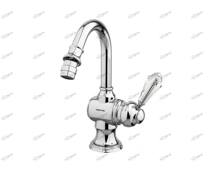 058223.F00.50 Биде-монолевер с кристаллами сваровски Яркий хром Mestre Adriatica