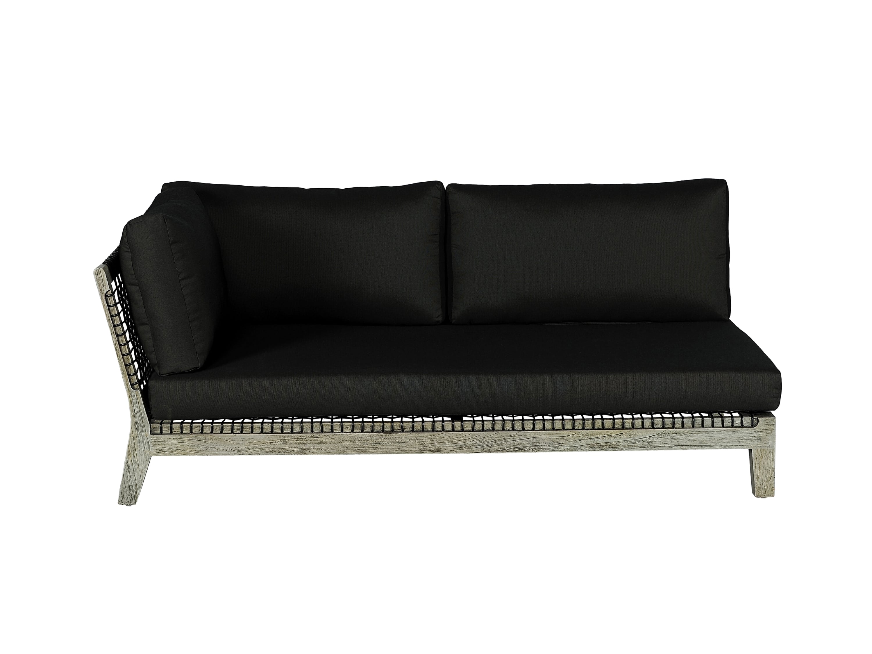 Правый / левый модуль для секционного дивана из тикового дерева cbdesign Венская модульная ARCH-00096006 - Вид №27