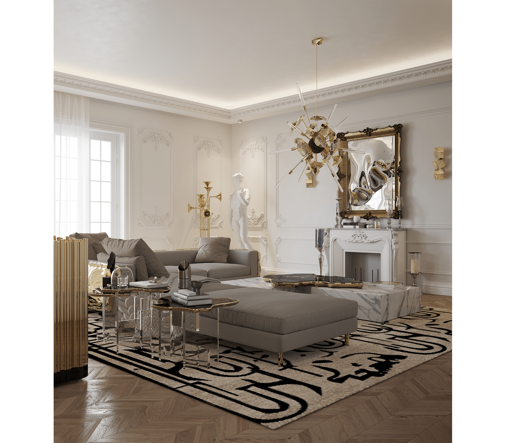 0-037 Зеркало Д. Диниса Boca Do Lobo  - Вид №12