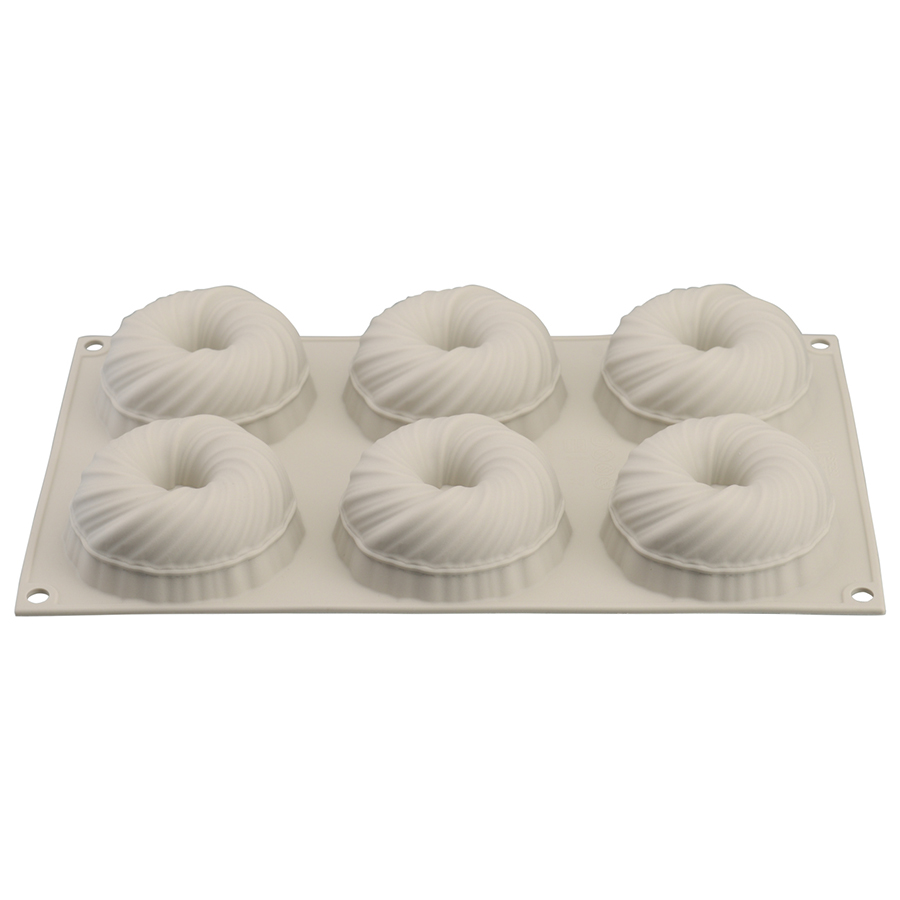 26.290.13.0065 Форма для приготовления пирожных mini intreccio 18,2 х 33,7 см силиконовая Silikomart  - Вид №5