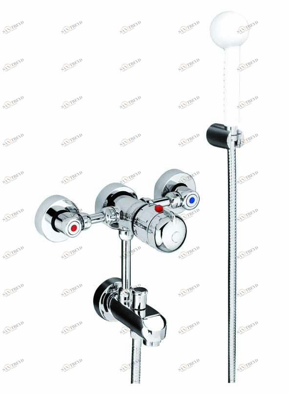 Carlo Poletti S110T0B Смеситель для внешнего душа с трубкой 