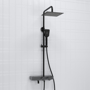 A114.255.130.CB Thermo Душевой комплект с термостатическим смесителем WasserKRAFT