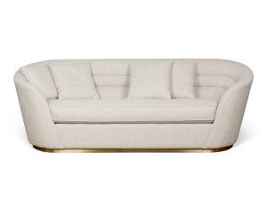 3-местный тканевый контрактный диван