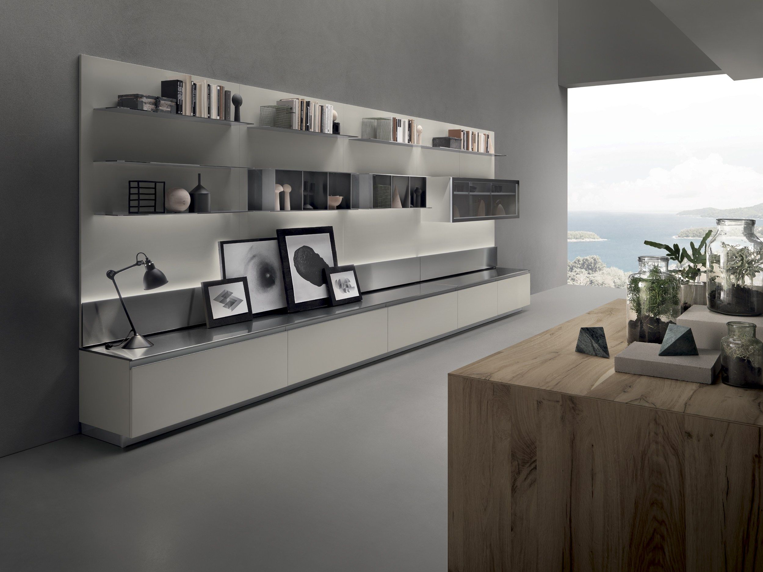 Кухня из керамогранита без ручек ERNESTOMEDA Icon ARCH-00116693 - Вид №6