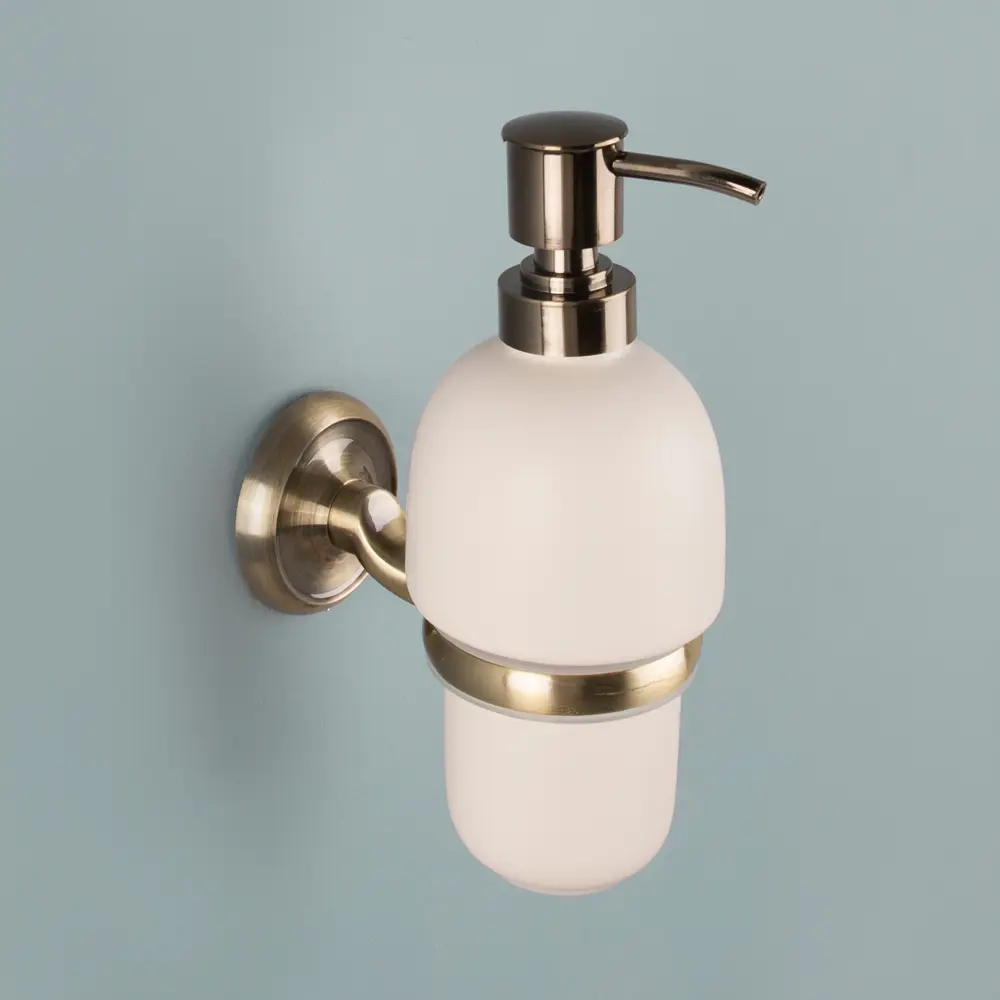 Дозатор подвесной для жидкого мыла Antico цвет бежевый VERRAN STLM-2089898 - Вид №6