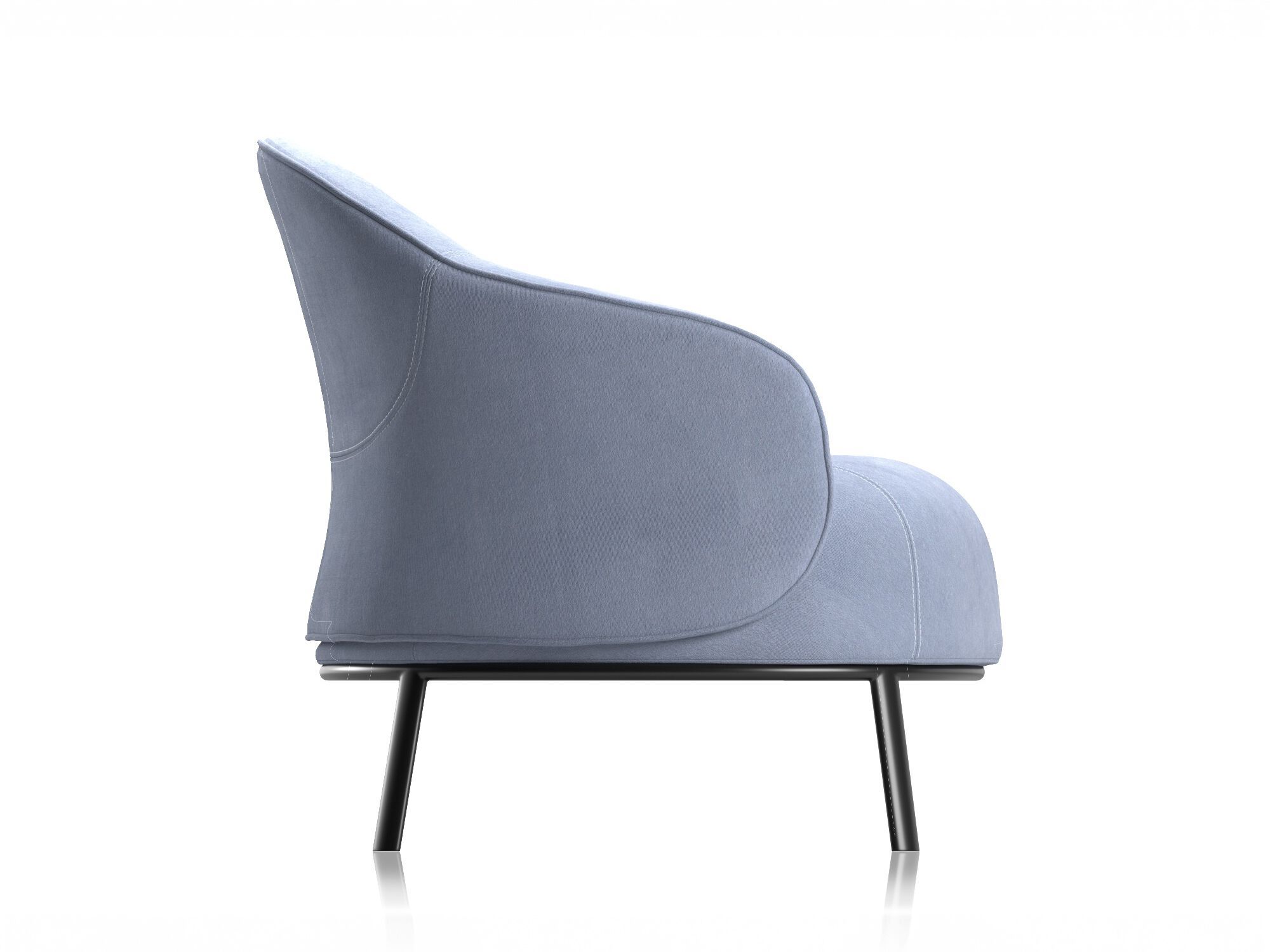 Тканевое кресло с подлокотниками Natuzzi Italia Botanic ARCH-00056055 - Вид №2