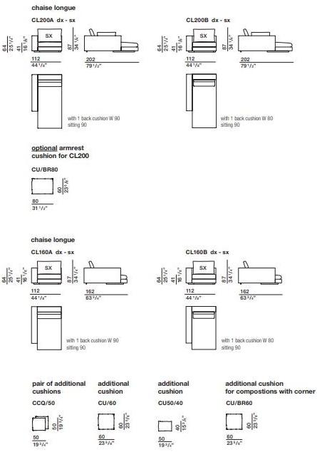 Molteni & C. 3-местный тканевый диван-кровать Reversi sun-id-1412938 - Вид №8