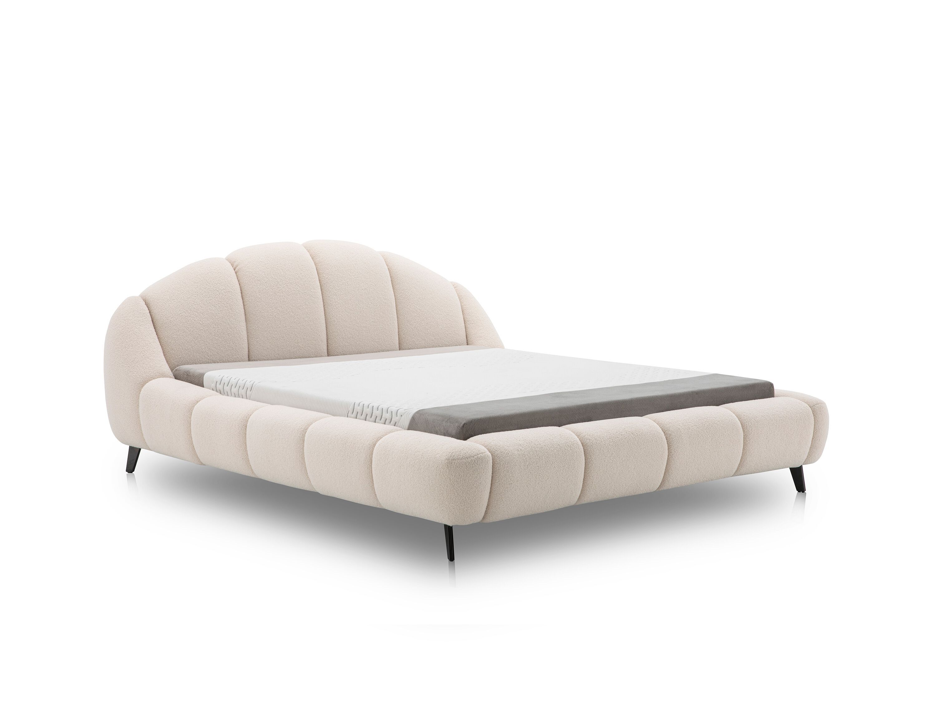 Двуспальная мягкая кровать из ткани CAMPO DE' FIORI COZ628 ARCH-00086057 - Вид №6